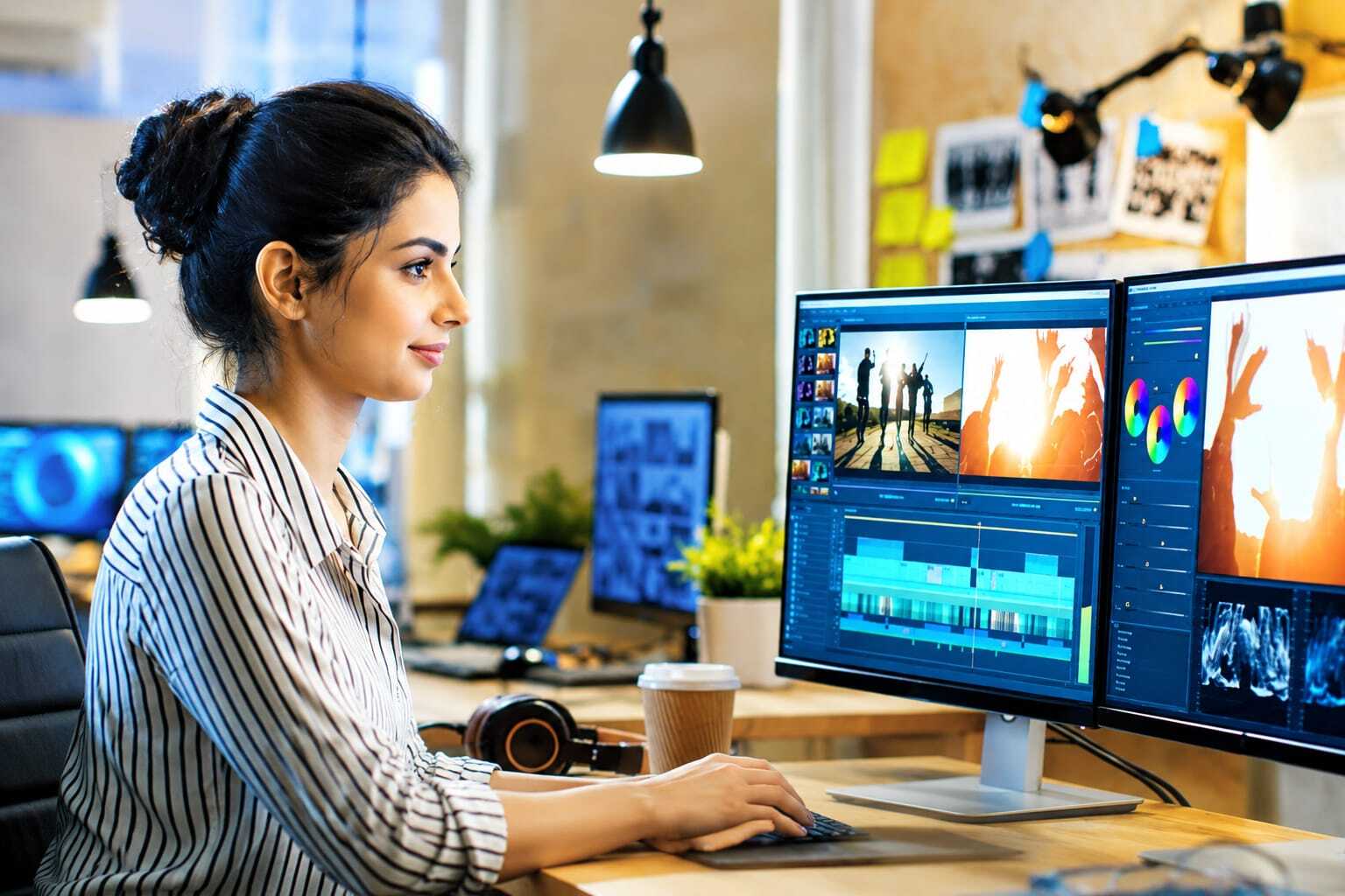 Film editing training